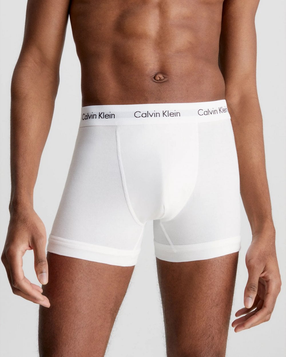 Calvin Klein Cotton Stretch Mens Trunk 3 Pack - White