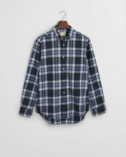GANT Mens Regular Fit Tartan Melange Check Shirt