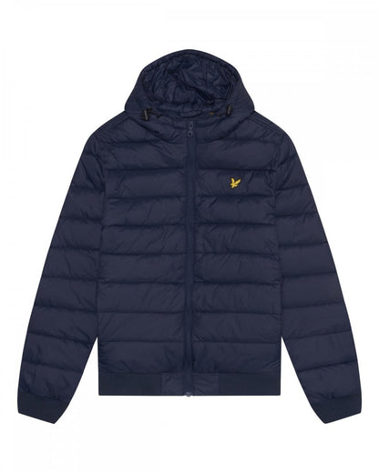 Lyle & Scott Nylon Mens Wadded Jacket - Z271 Dark Navy