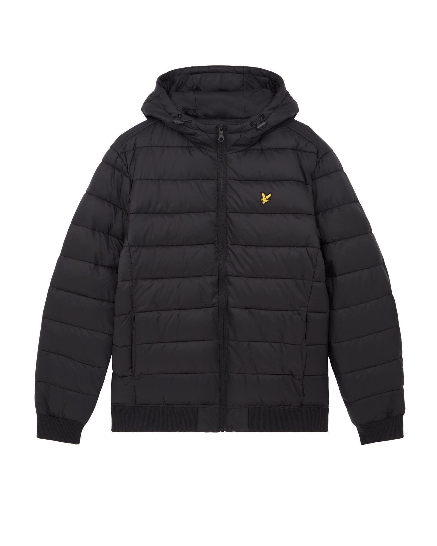 Lyle & Scott Nylon Mens Wadded Jacket - Z865 Jet Black