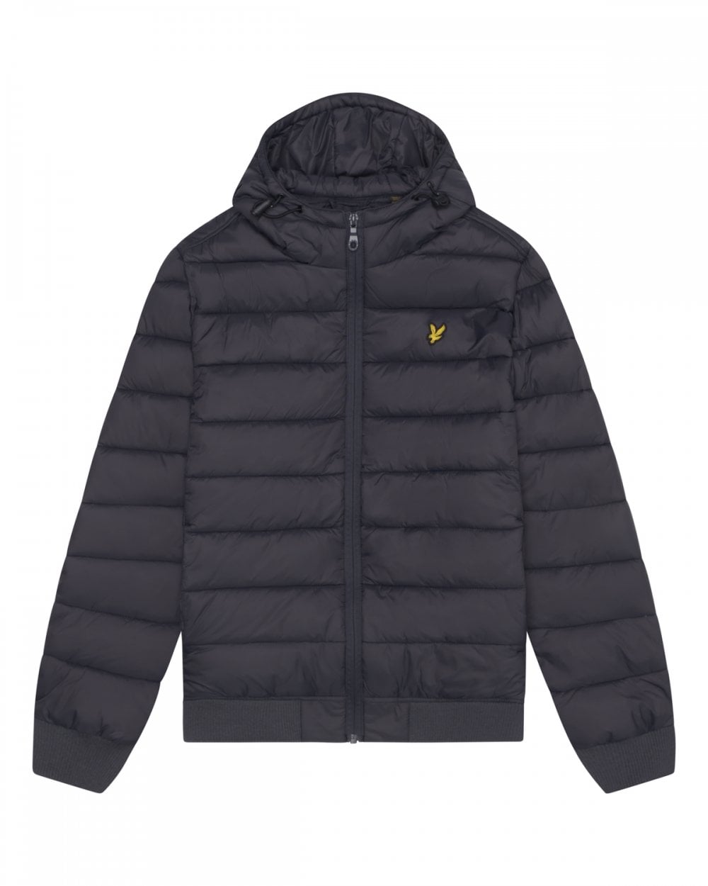 Lyle & Scott Nylon Mens Wadded Jacket - W635 Gunmetal