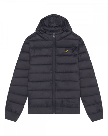 Lyle & Scott Nylon Mens Wadded Jacket - W635 Gunmetal