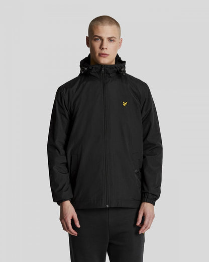 Lyle & Scott Mens Zip Through Hooded Jacket