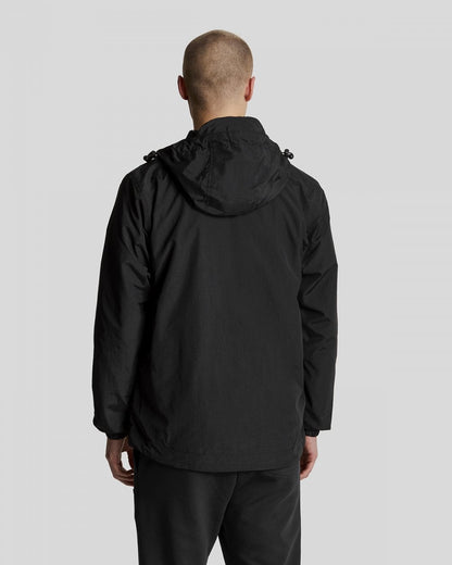 Lyle & Scott Mens Zip Through Hooded Jacket - Z865 Jet Black