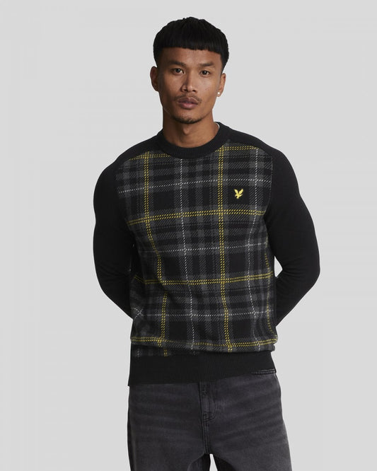 Lyle & Scott Lyle & Scott Mens Tartan Jumper
