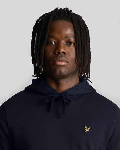 Lyle & Scott Mens Pullover Hoodie - Z271 Dark Navy