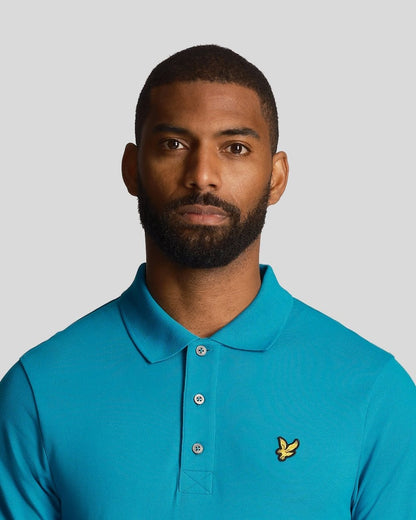 Lyle & Scott Plain Mens Polo Shirt SP400VOG - X293 Leisure Blue