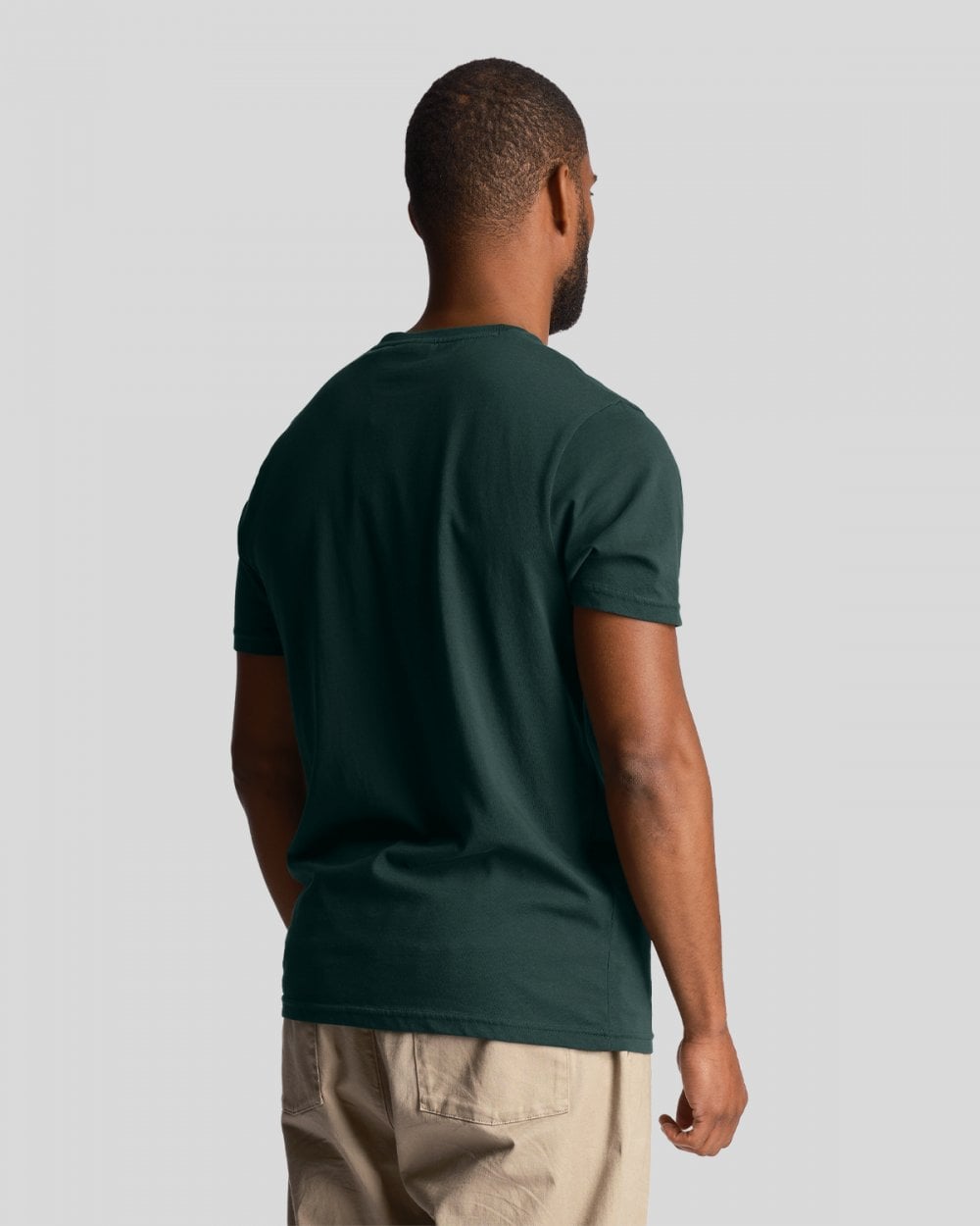 Lyle & Scott Plain Mens T-Shirt TS400VOG - W486 Dark Green