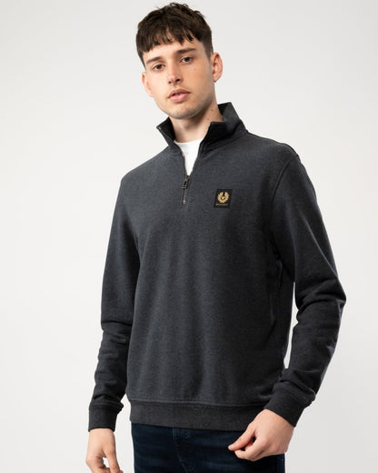 Belstaff Quarter Zip Sweatshirt
