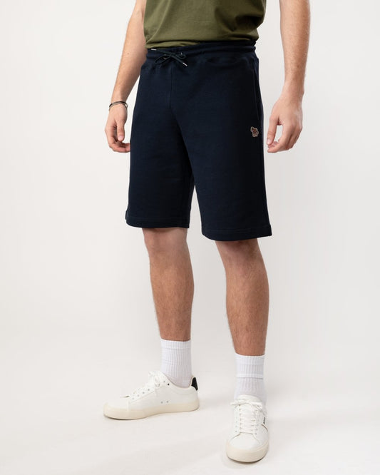 Paul Smith Mens Regular Fit Zebra Badge Sweatshorts