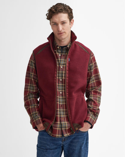 Barbour Langdale Mens Gilet - Port