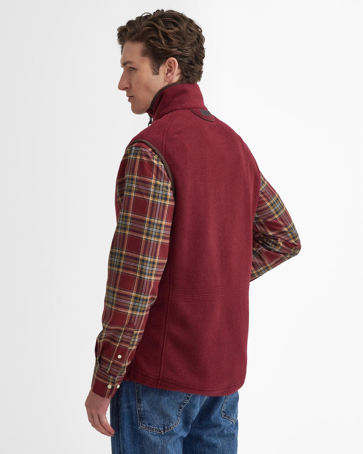 Barbour Langdale Mens Gilet - Port