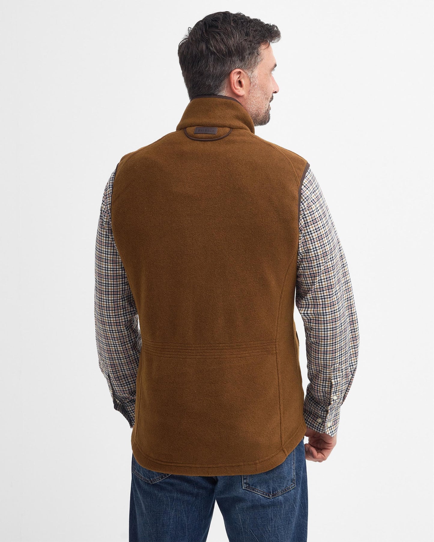 Barbour Langdale Mens Gilet - Rust Brown