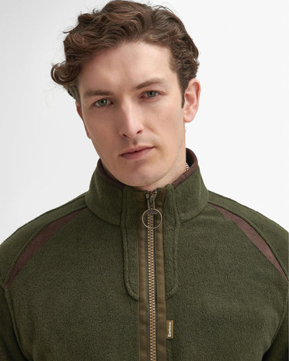 Barbour Langdale Mens Fleece Jacket - Forest