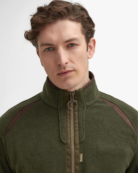 Barbour Langdale Mens Fleece Jacket - Forest