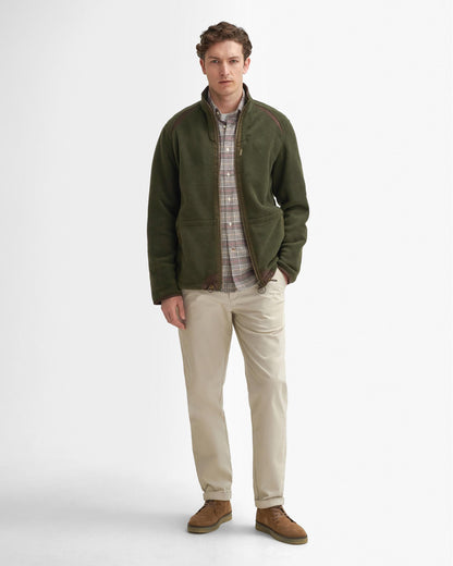 Barbour Langdale Mens Fleece Jacket - Forest