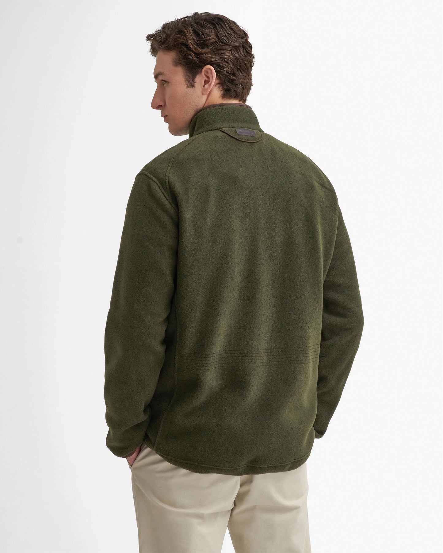 Barbour Langdale Mens Fleece Jacket - Forest