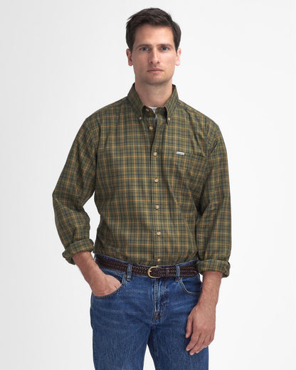Barbour Tattersall Mens Long Sleeve Shirt