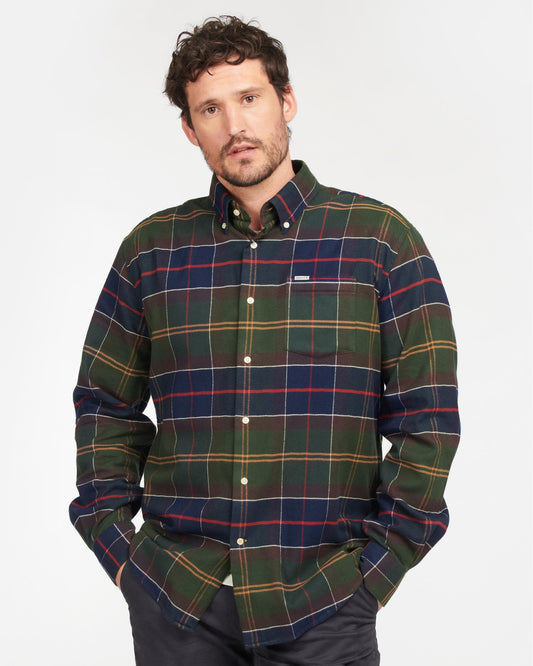 Barbour Hogside Tartan Regular Fit Mens Shirt