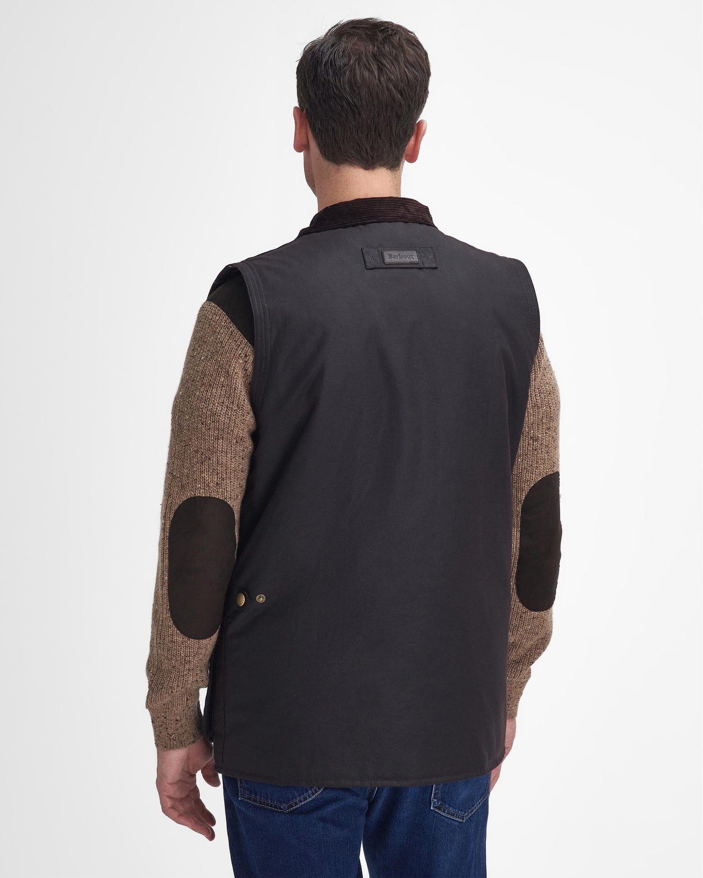Barbour Westmorland Mens Wax Gilet - Rustic