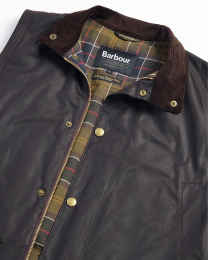 Barbour Westmorland Mens Wax Gilet - Rustic