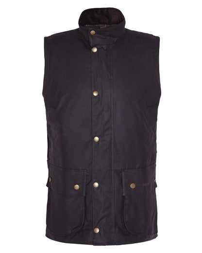 Barbour Westmorland Mens Wax Gilet - Rustic