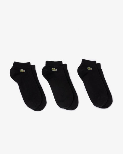 Lacoste Mens 3-Pack Trainers Socks