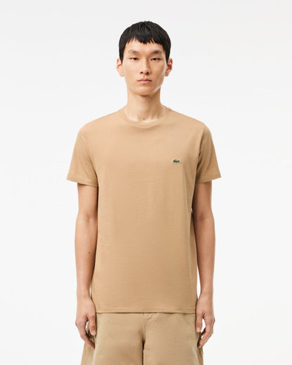 Lacoste Mens Crew Neck Pima Cotton Jersey T-shirt