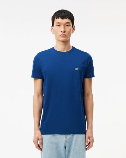 Lacoste Mens Crew Neck Pima Cotton Jersey T-shirt