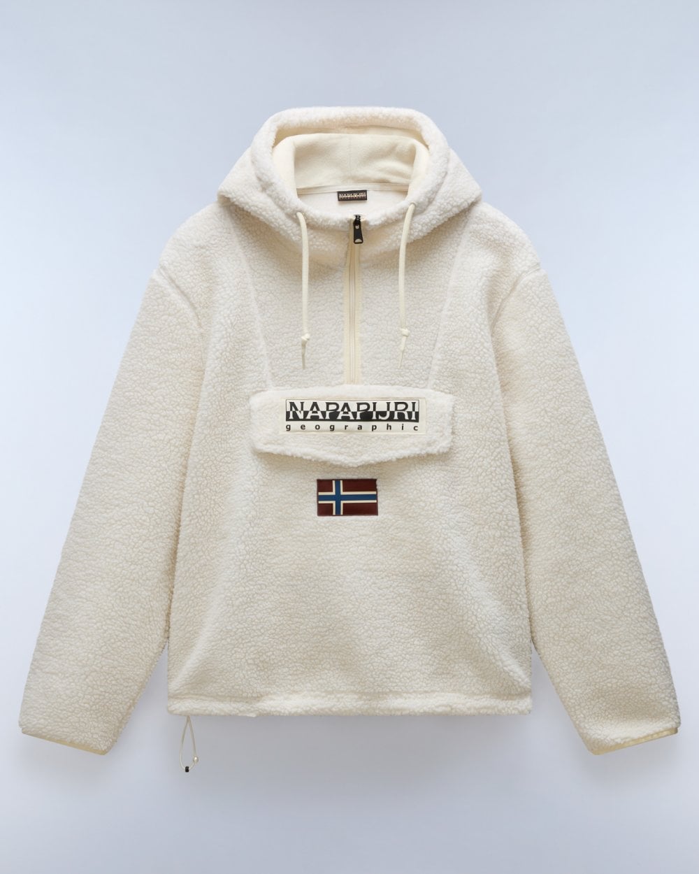 Napapijri T-Burgee Curly Mens Half Zip Hooded Fleece – CHO