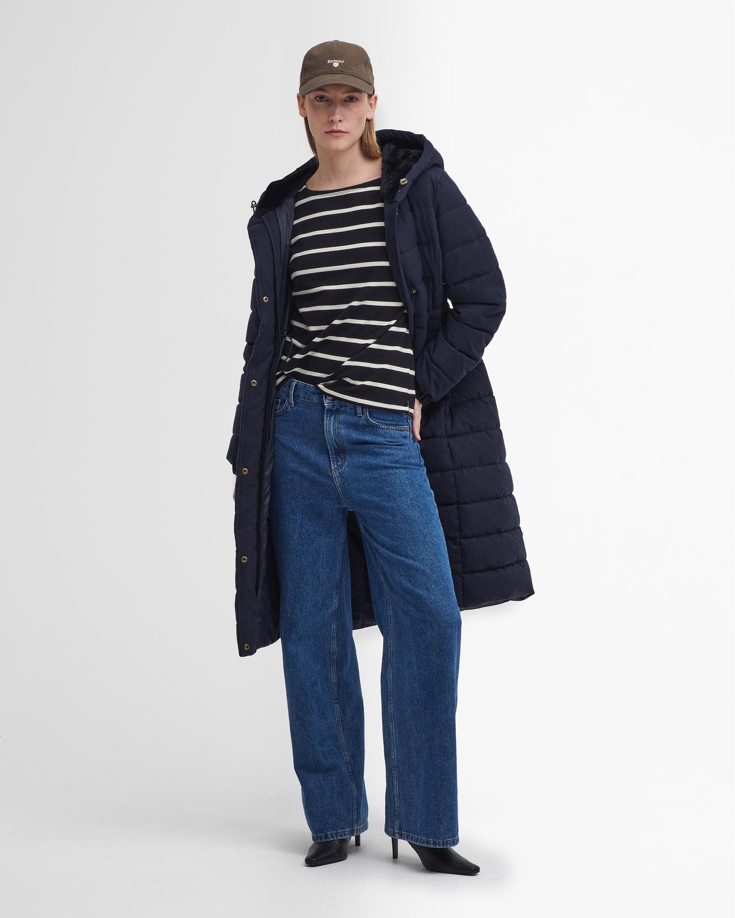 Barbour Clarence Womens Long Puffer Jacket