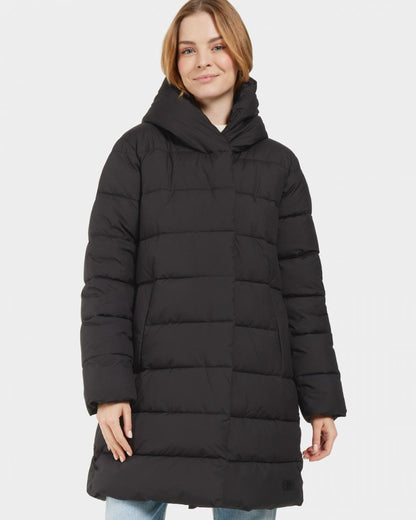 Didriksons Nella Womens Puffer Parka - Black 60