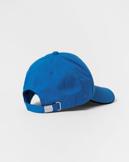 BOSS Green Bold Mens Logo-Print Cap In Cotton Twill - Open Blue 461