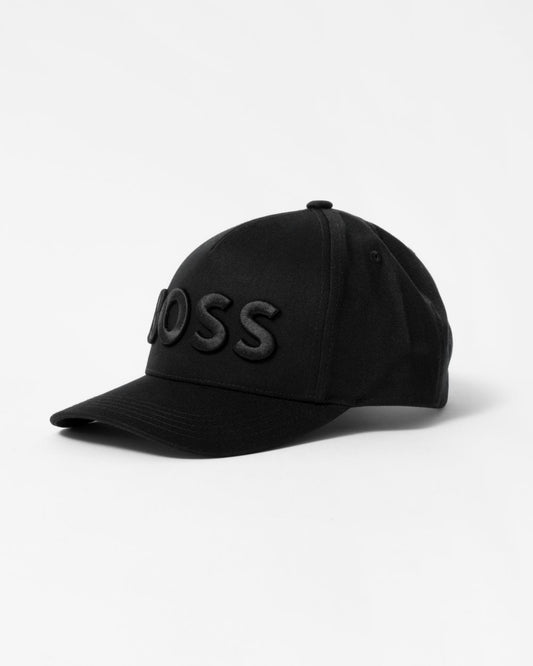 BOSS Orange Sevile Mens Cotton-Twill Cap With 3D Embroidered Logo