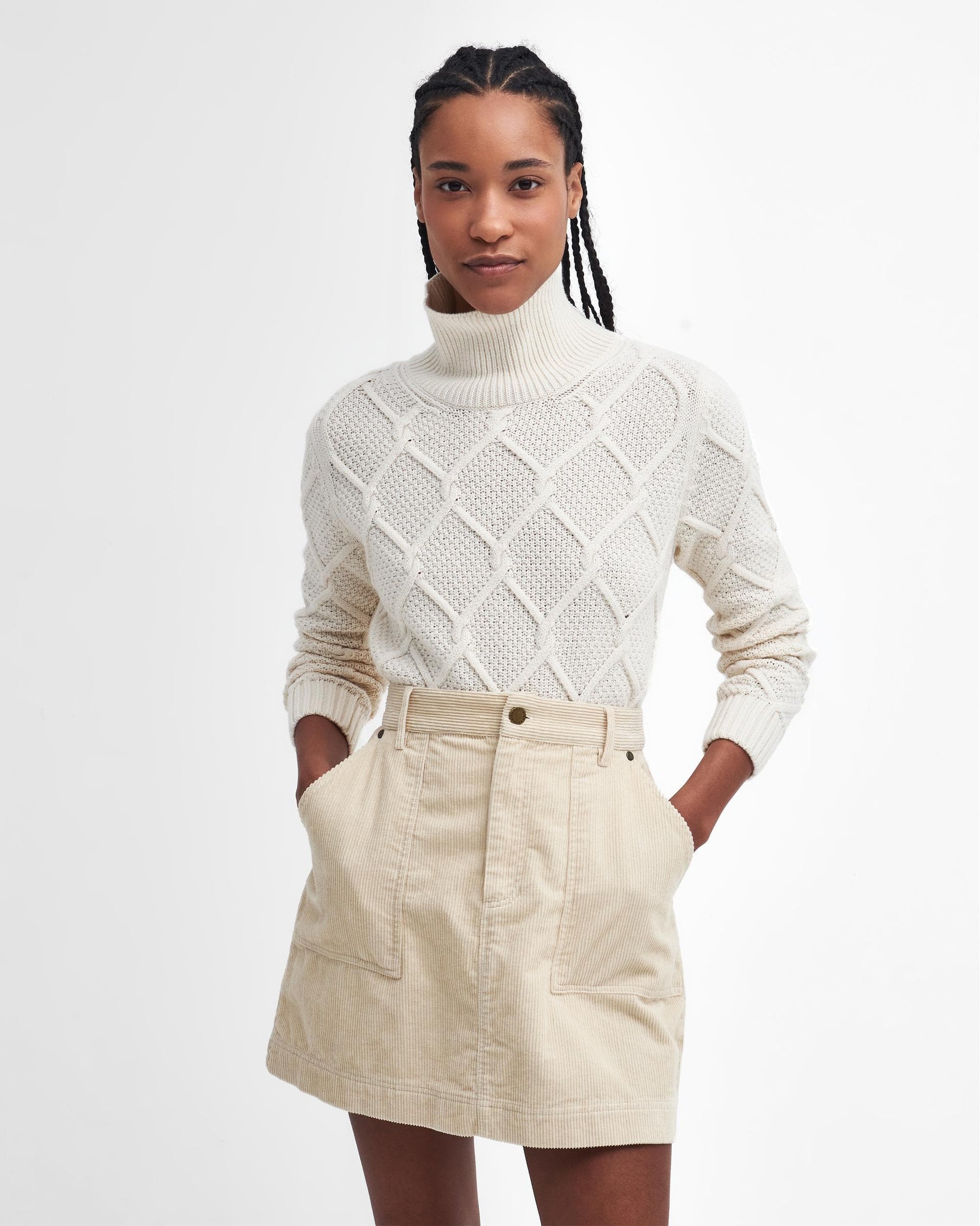 Burne Roll Neck Knitted Jumper