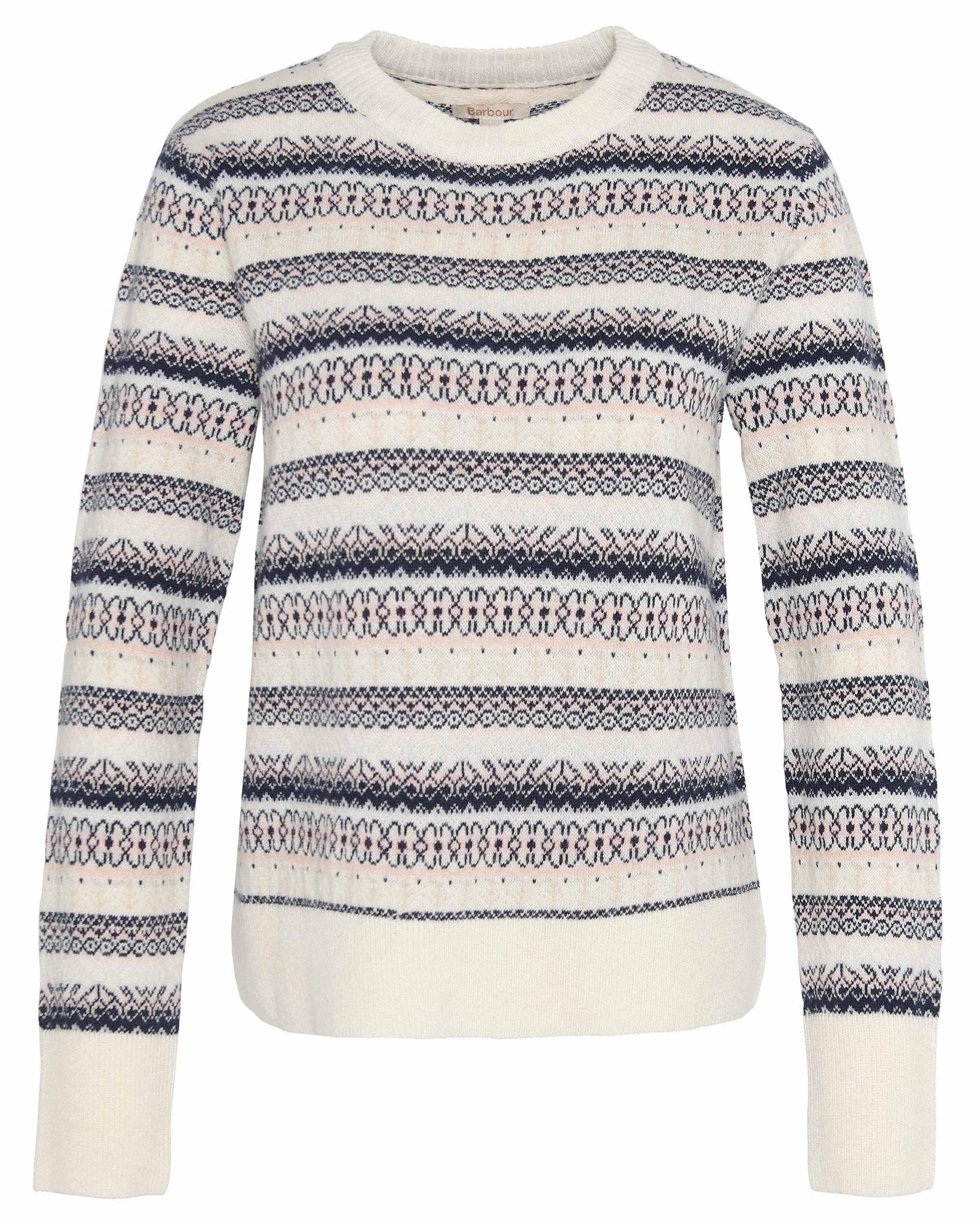Barbour Peak Womens Fairisle Jumper