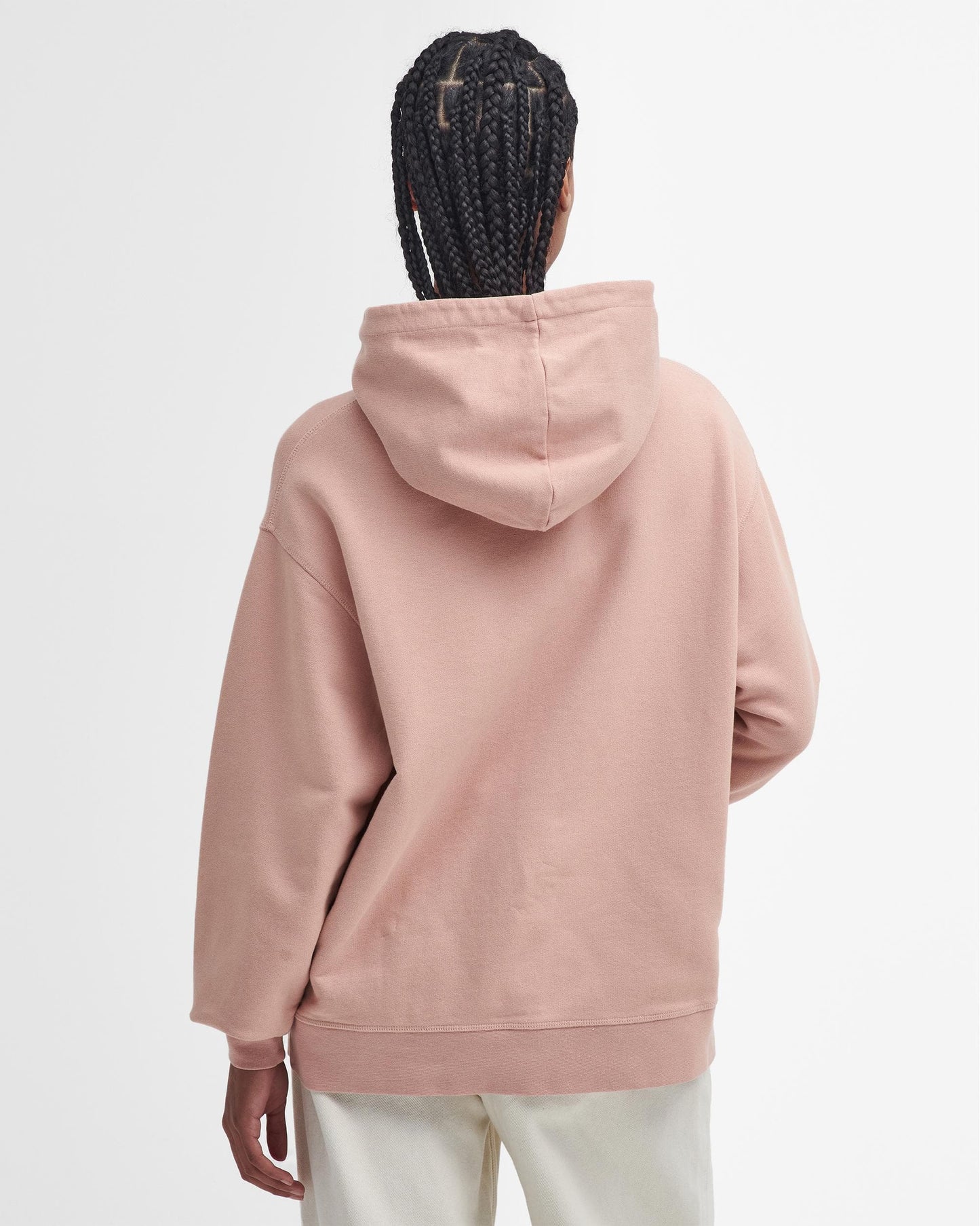 Barbour Northumberland Womens Hoodie - Mahogany Rose