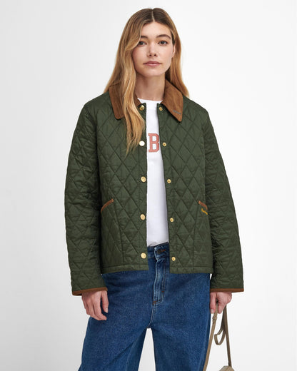 Barbour 30th Anniversary Cropped Liddesdale Womens Quilt