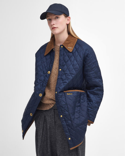 Barbour 30th Anniversary Oversized Liddesdale Womens Quilt