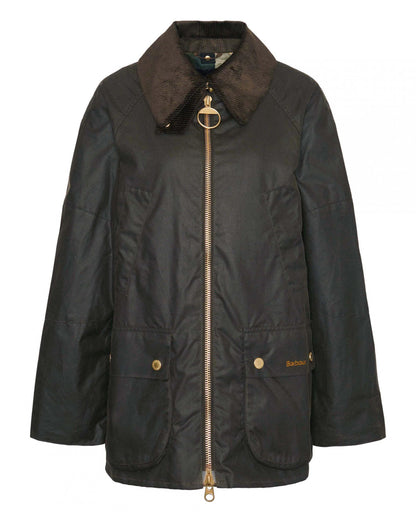 Barbour Allerston Womens Wax Jacket - Olive/Ancient