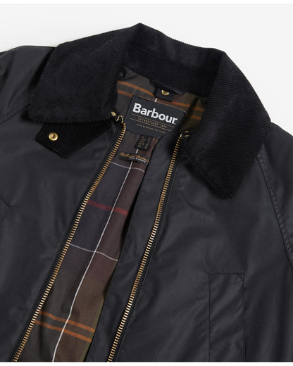 Barbour Allerston Womens Wax Jacket - Black/Classic