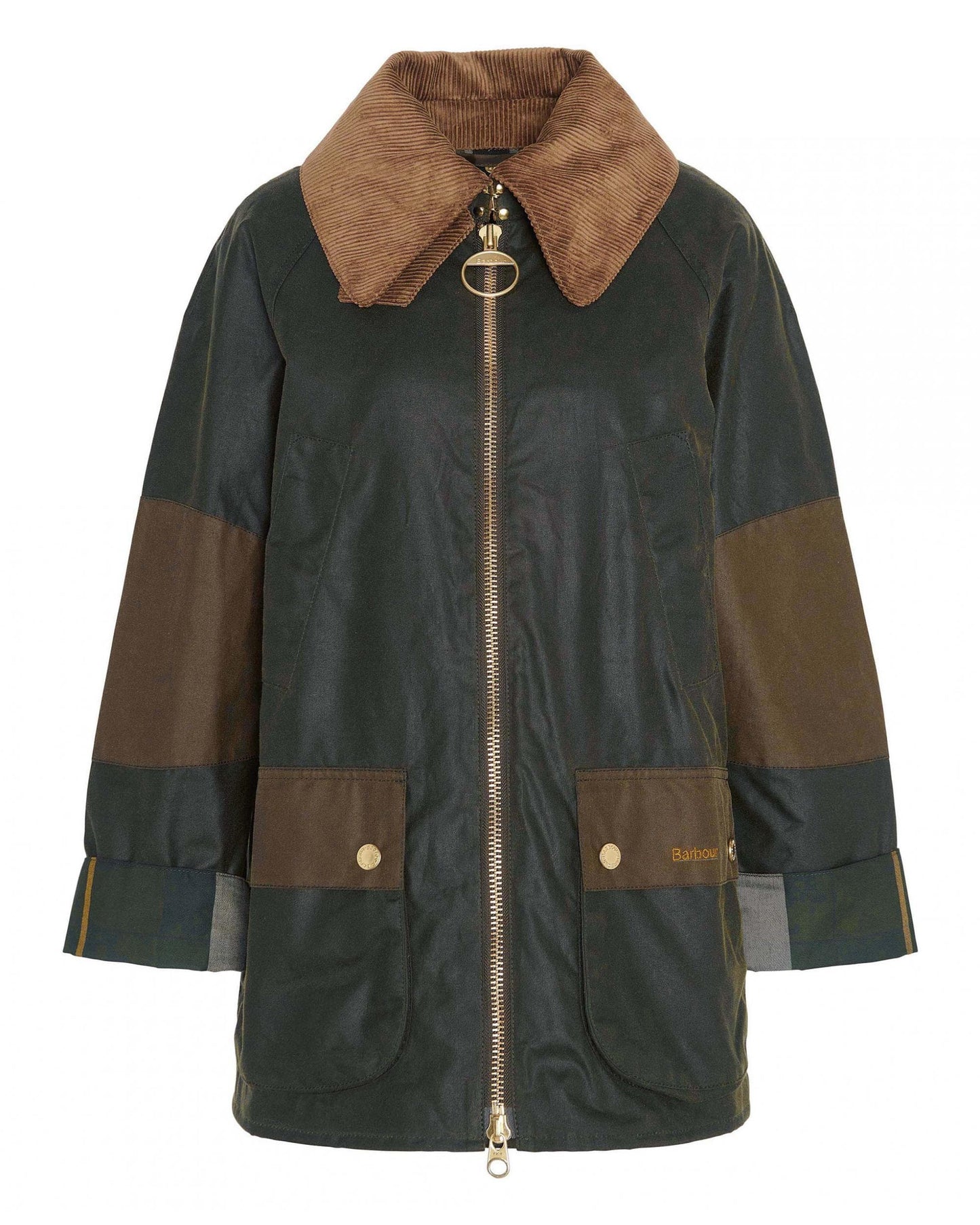Barbour Allerston Womens Wax Jacket - Archive Olive/Beech/Ancient