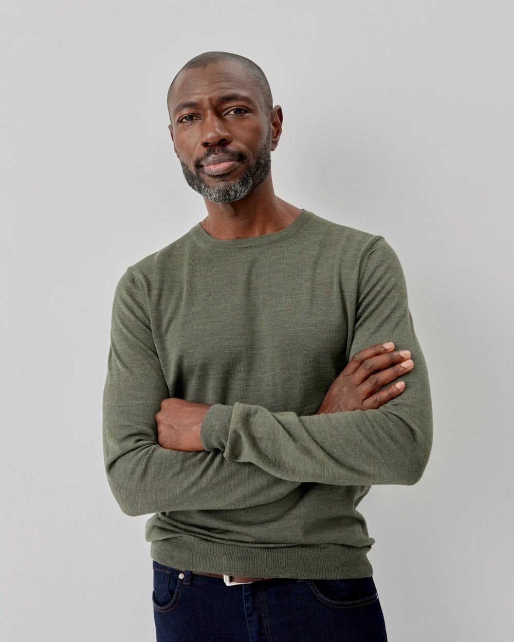 Oliver Sweeney Camber Mens Crew Neck Jumper