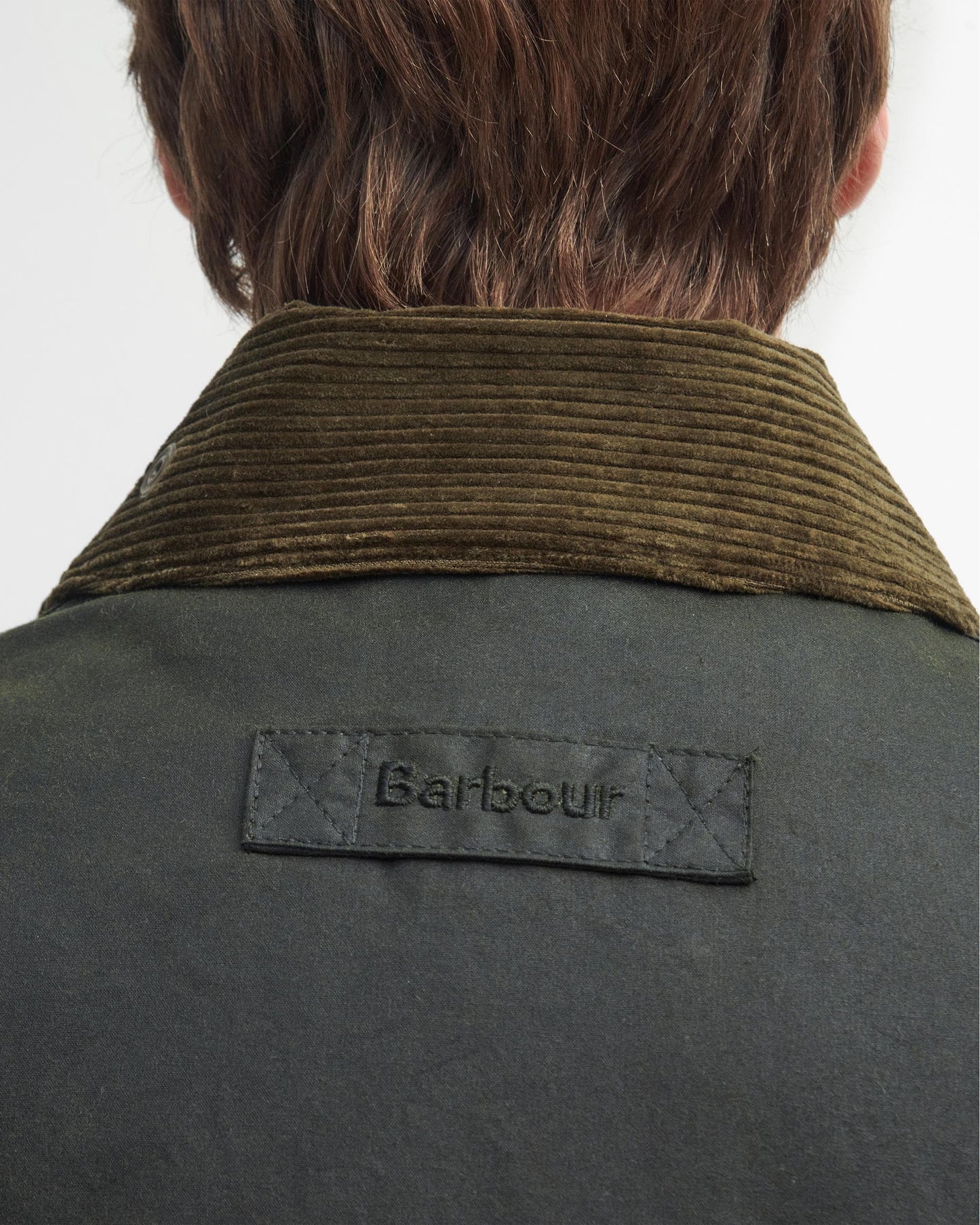Barbour Angler Mens Wax Jacket - Fern