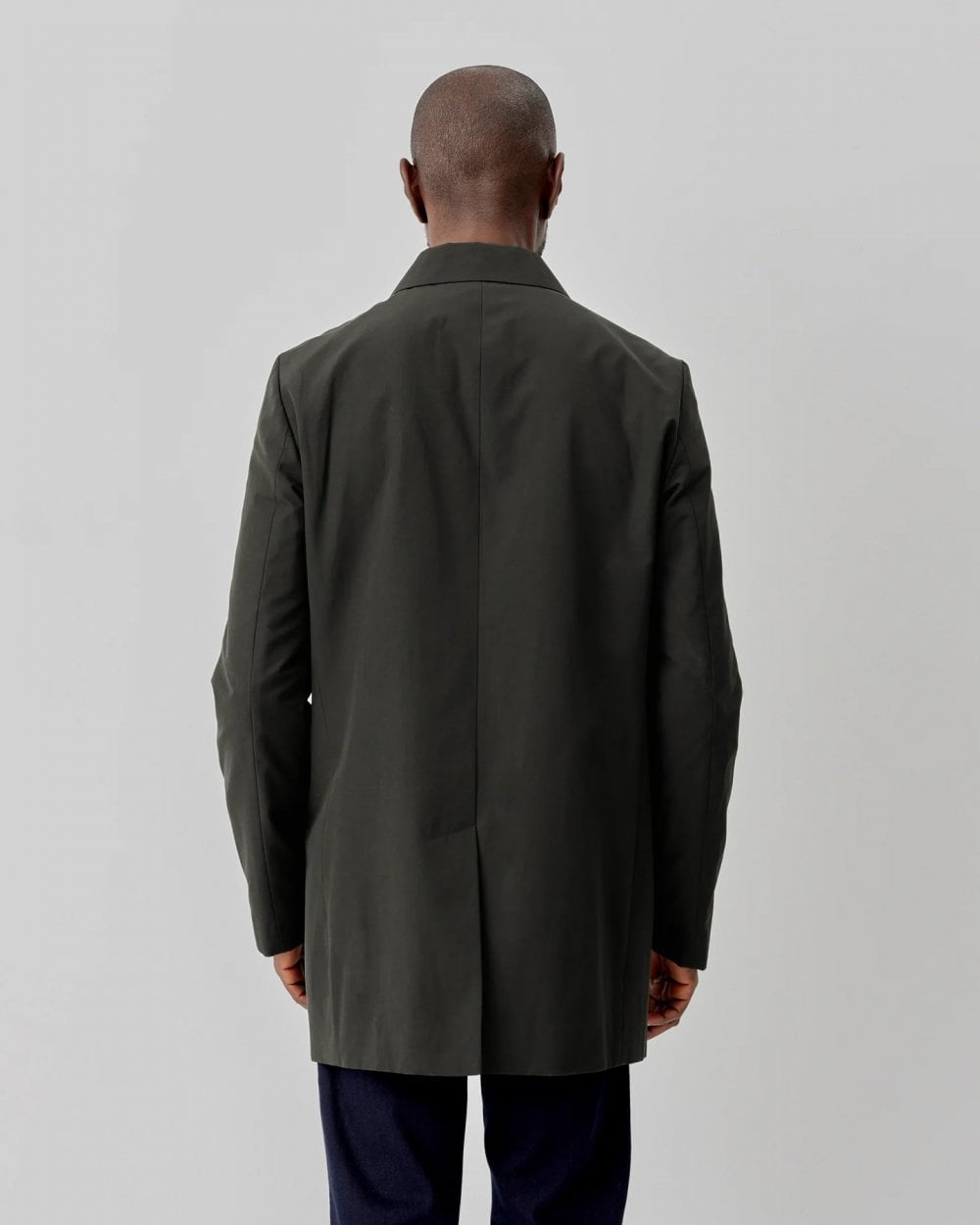 Oliver Sweeney Huntingfield Mens Showerproof Cotton Mac - Khaki