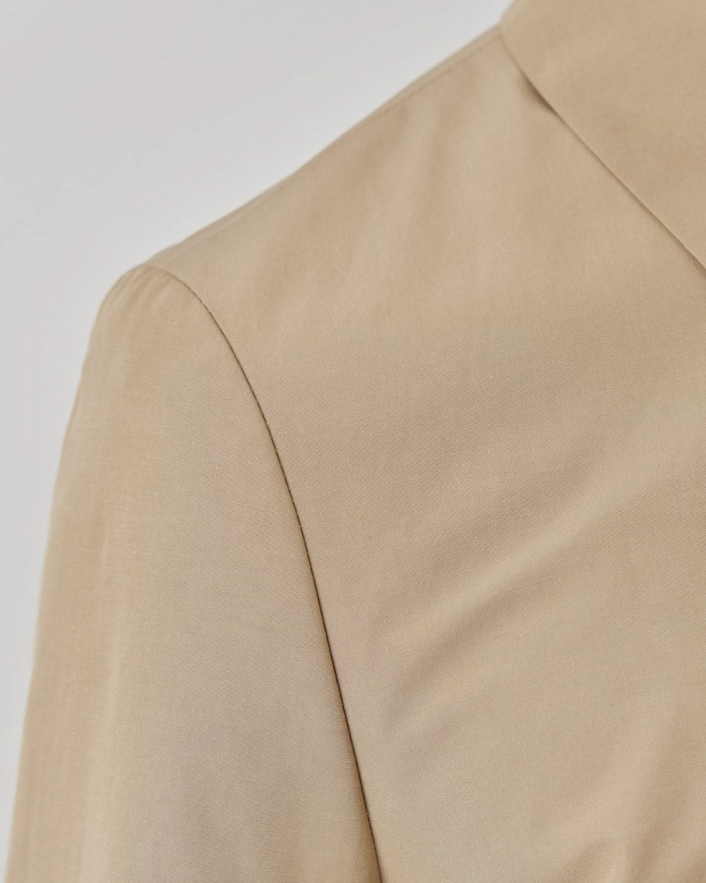 Oliver Sweeney Huntingfield Mens Showerproof Cotton Mac - Stone