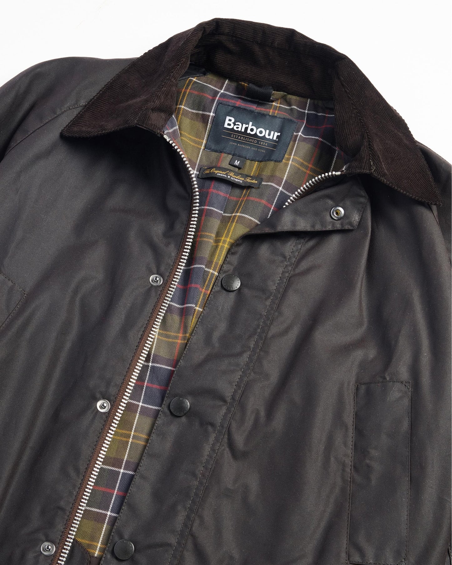 Barbour Ashby Mens Wax Jacket - Rustic/Classic
