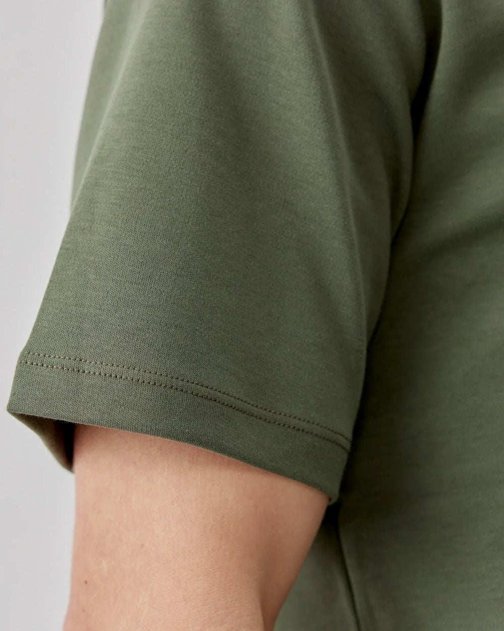 Oliver Sweeney Palmela Mens Crew Neck T-Shirt - Khaki