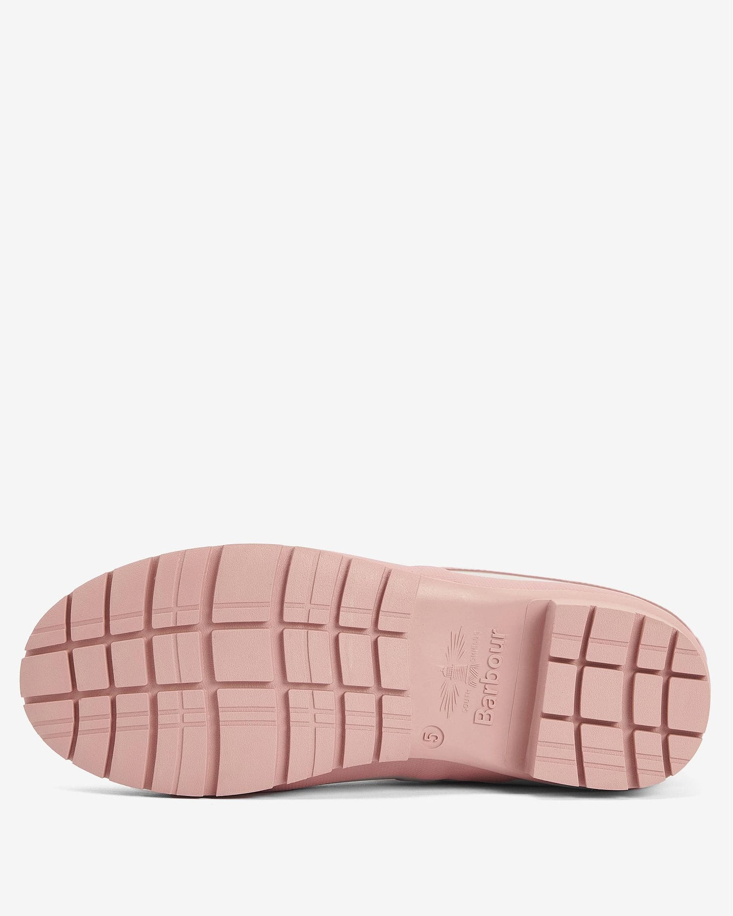 Barbour Banbury Womens Short Wellingtons - White Pepper/Pink Rust