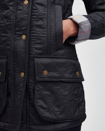 Barbour Beadnell Polar Womens Jacket - Black/Black